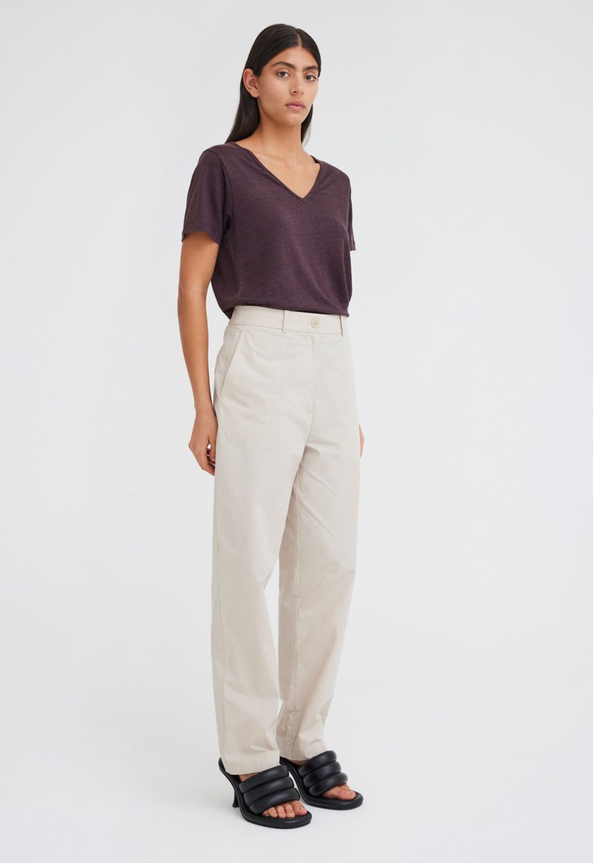 Jac + Jack Port Cotton Pant - Washi Neutral